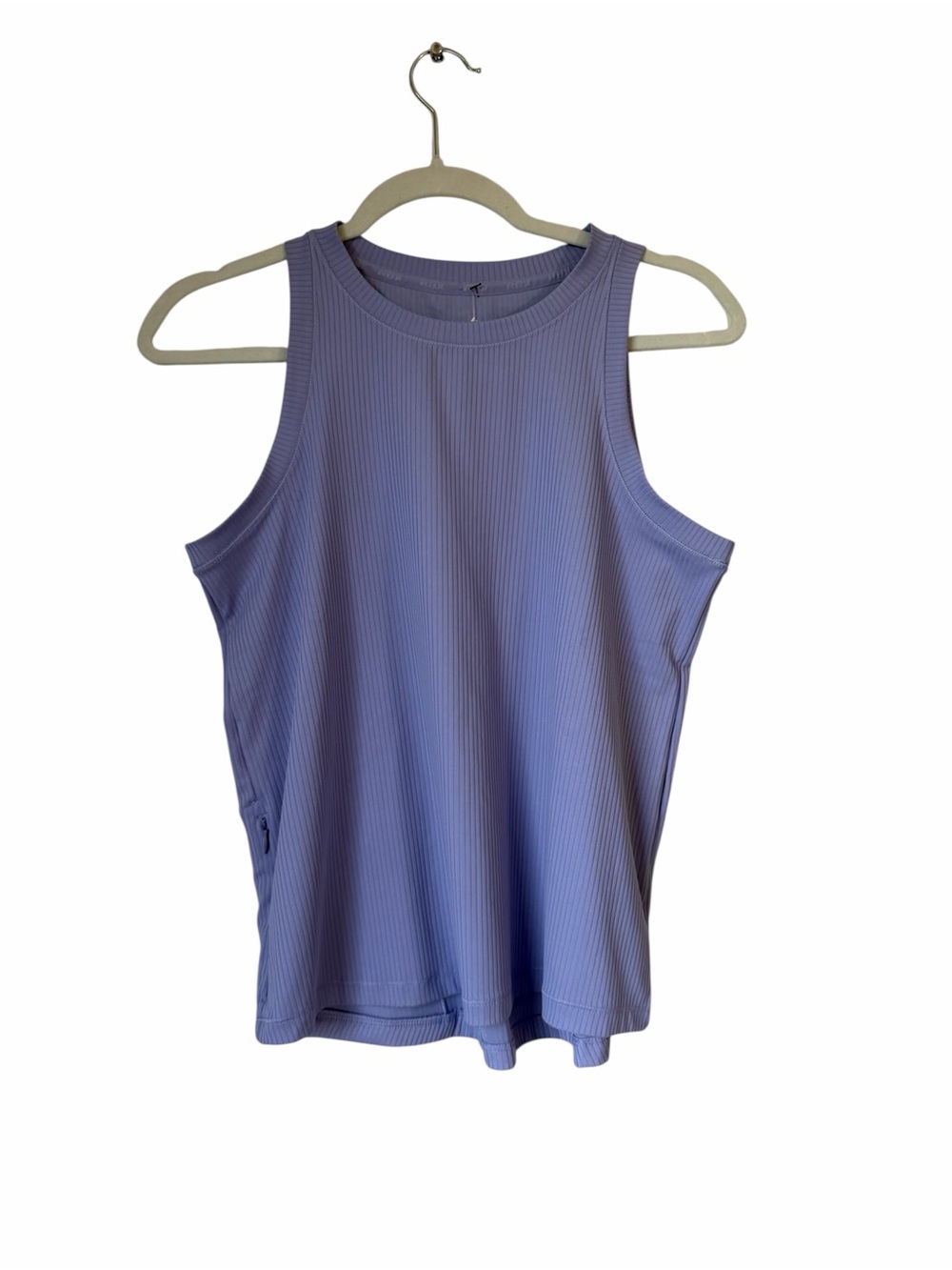 RBX Lavender Ribbed Performance Tank